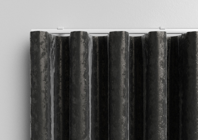 Crushed Velvet, Steel - Made to Measure Curtains - Image 13